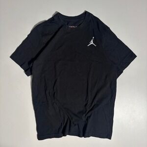 Black Jordan Jumpman T-Shirt - Size Large